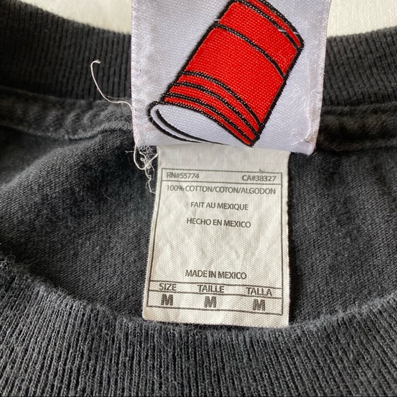 Booger Kids Black Rock Paper Scissors Graphic Tee Shirt Size Medium - Picture 4 of 9